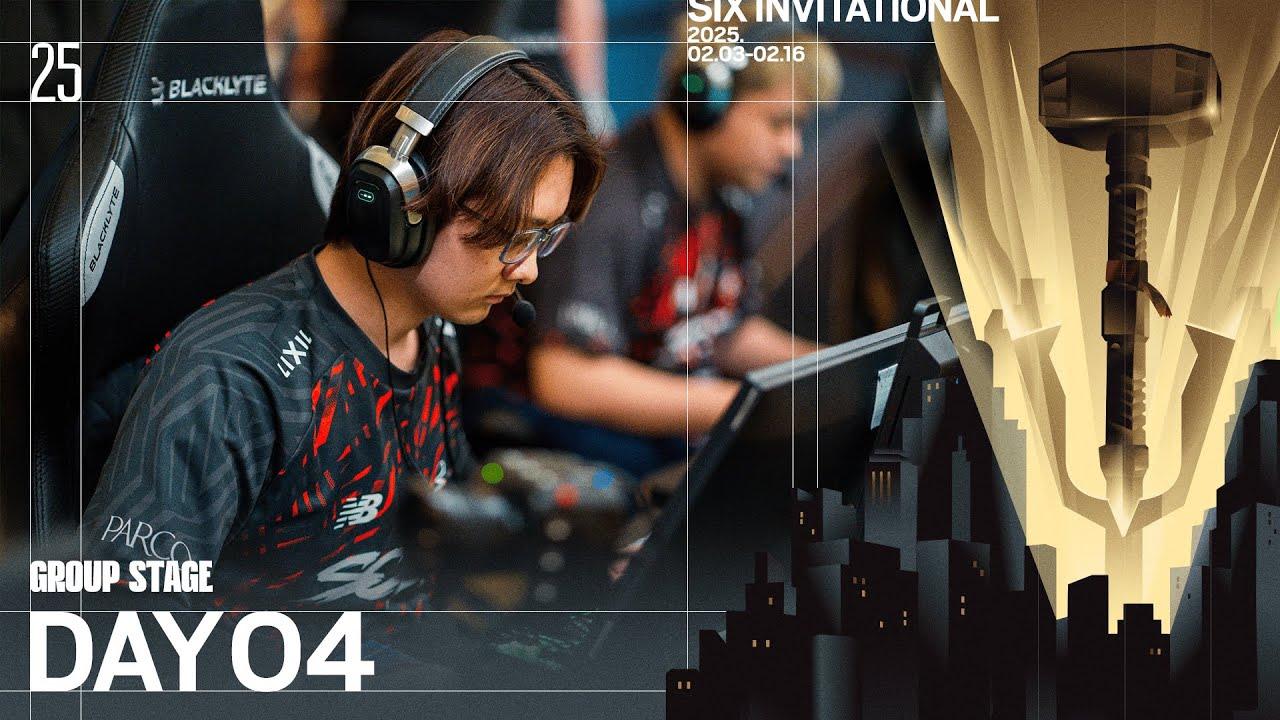 【世界大会】BLAST Six Invitational 2025 Group Stage Day4