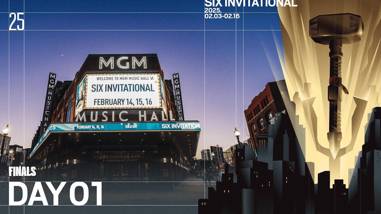 【世界大会】BLAST Six Invitational 2025 Finals Day1