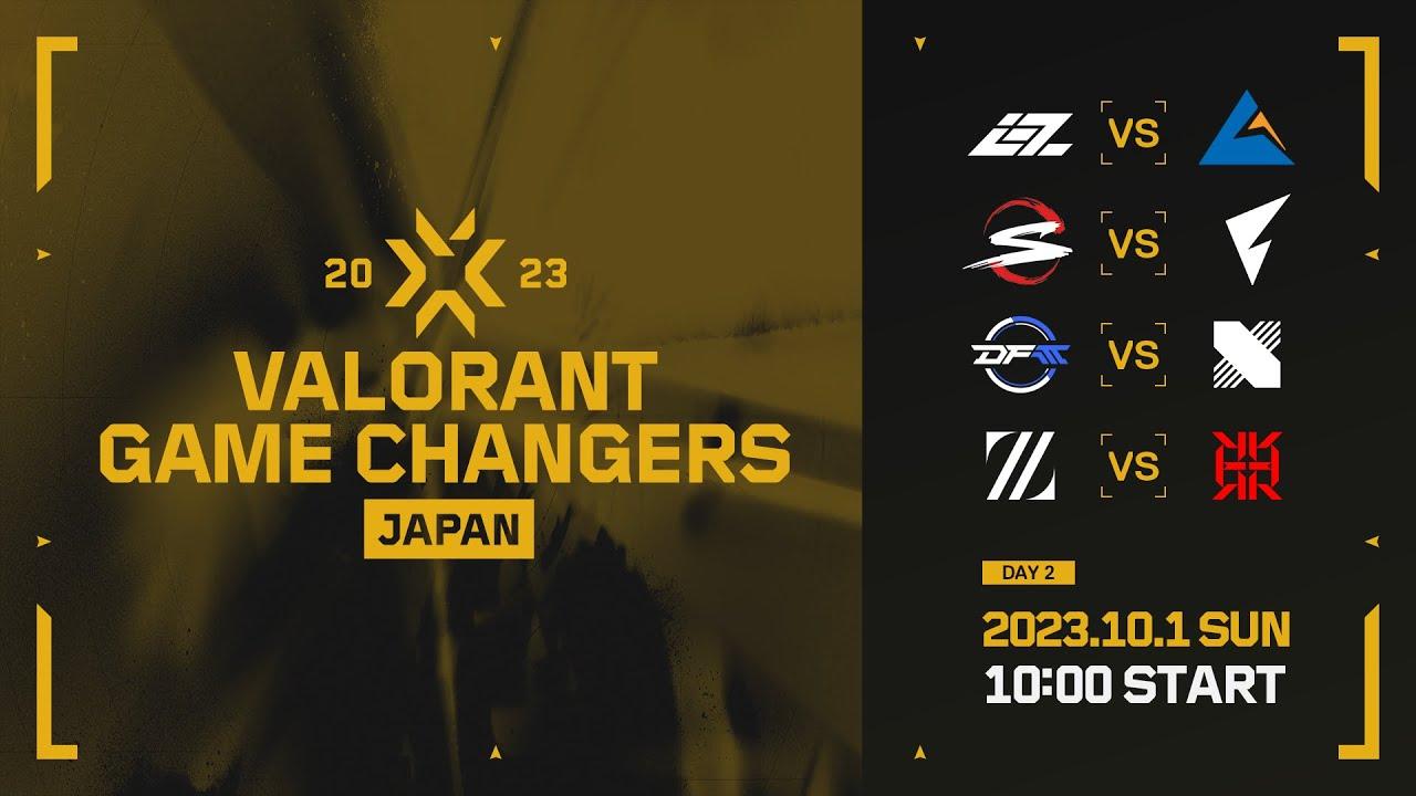VALORANT Game Changers 2023 Split 2 Main Stage Day 2