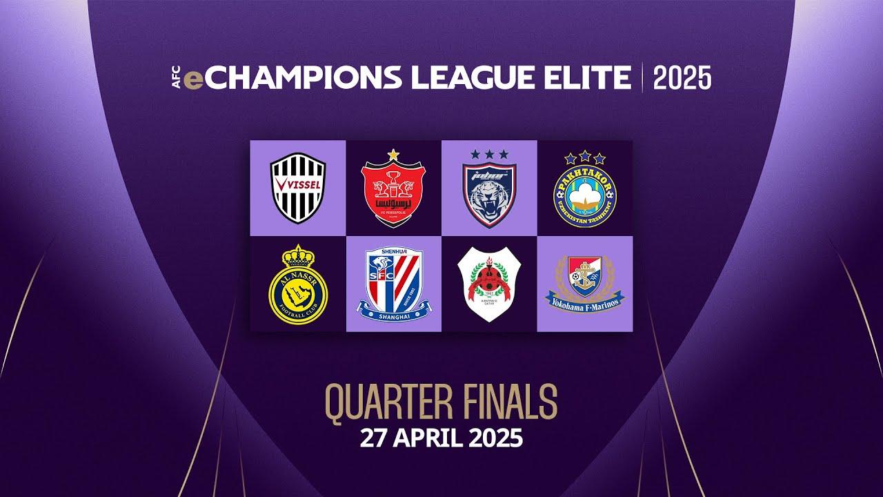 LIVE 🔴 AFC eChampions League Elite - Day 4 | Quarter-Finals