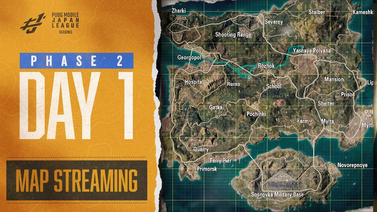 【PMJL SEASON5】Phase2 Day1 MAP配信