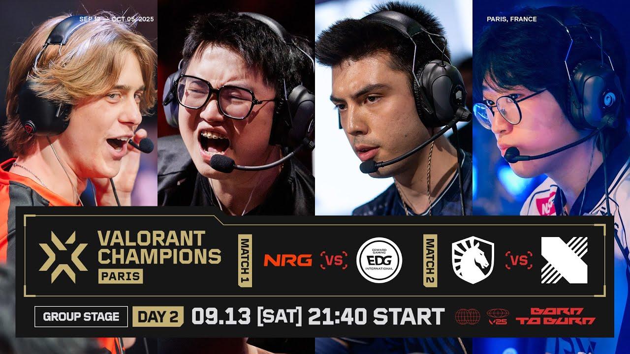 VALORANT Champions Paris — Group Stage Day 2