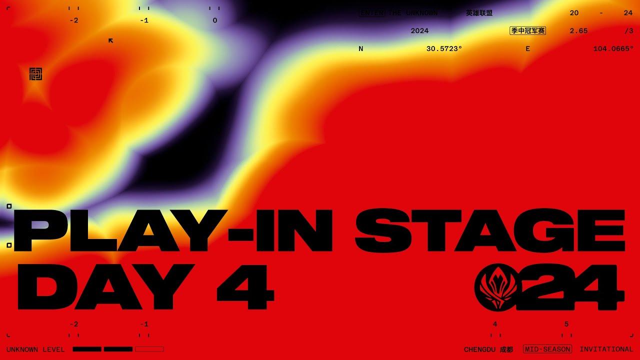 MSI 2024 | PLAY-IN DAY 4 | PSG vs EST - LLL vs GAM