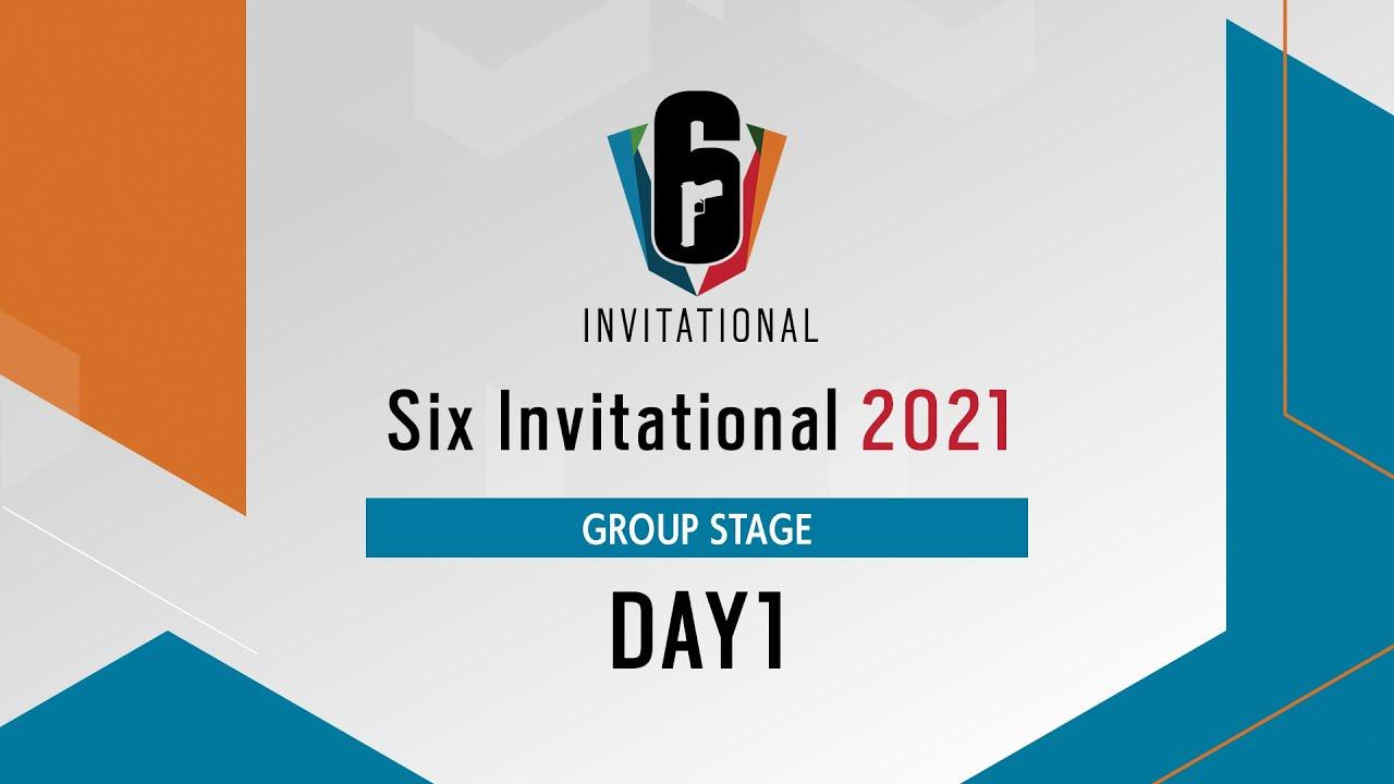 Six Invitational 2021 グループステージ Day1【レインボーシックス シージ】Part1