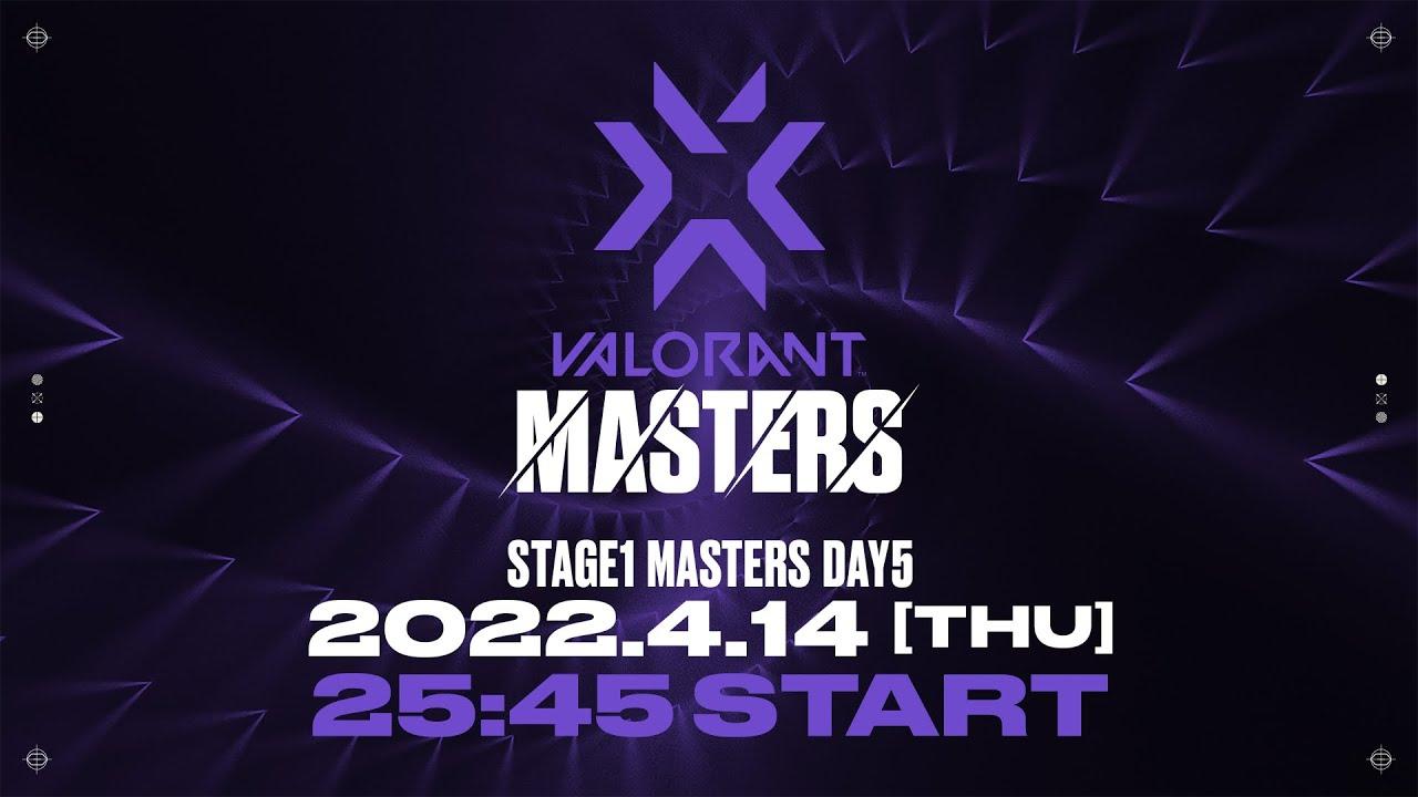 VCT Masters Reykjavík 2022 – Bracket Stage Day5