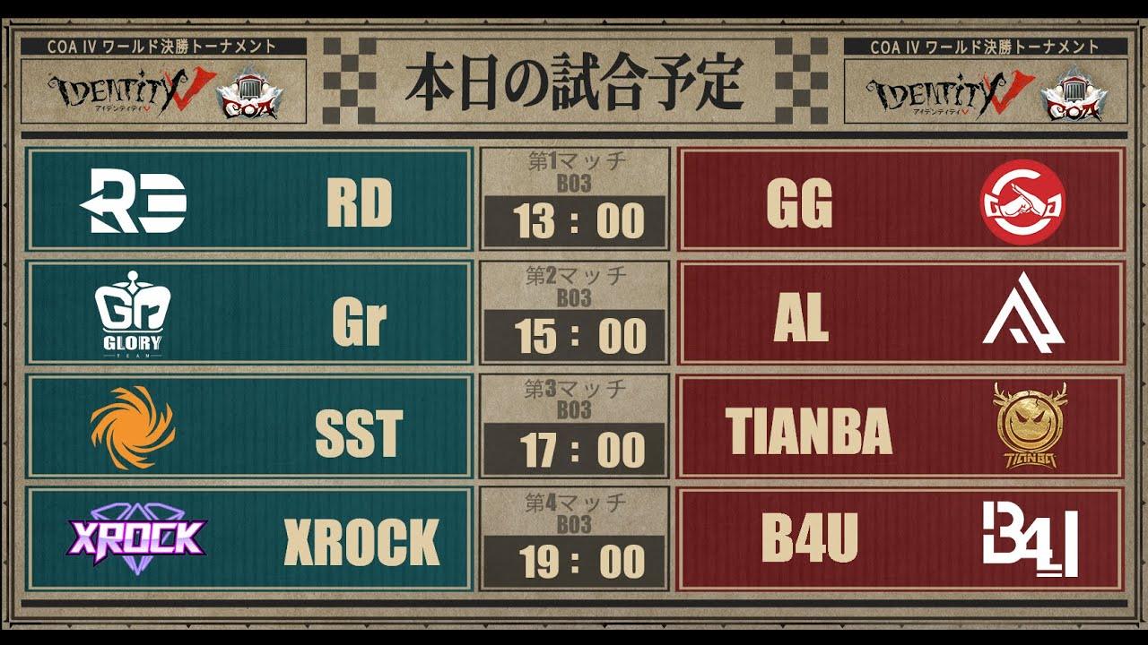 Call Of The Abyss IV ワールド決勝トーナメント Day1(COA IV)