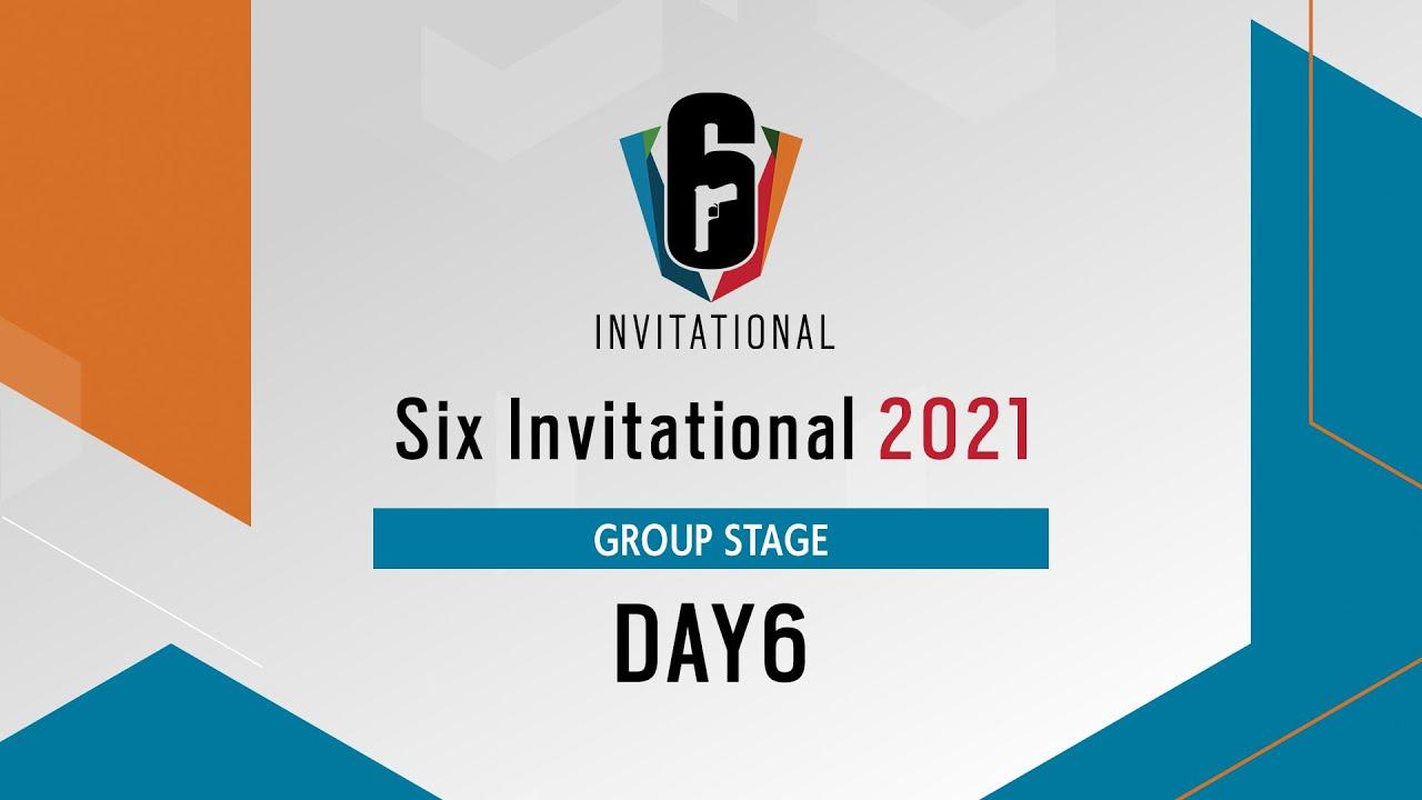 Six Invitational 2021 グループステージ Day6【レインボーシックス シージ】