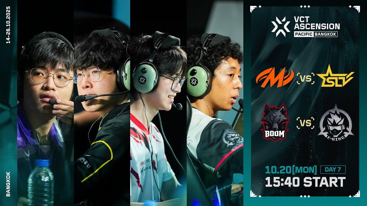 VCT Ascension Pacific Bangkok 2025 - Group Stage - Day 7