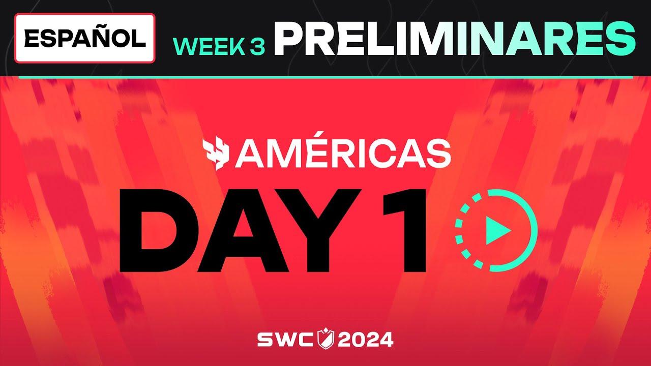 [ESPAÑOL] SWC2024 AMERICAS Preliminary Day 1 | Summoners War