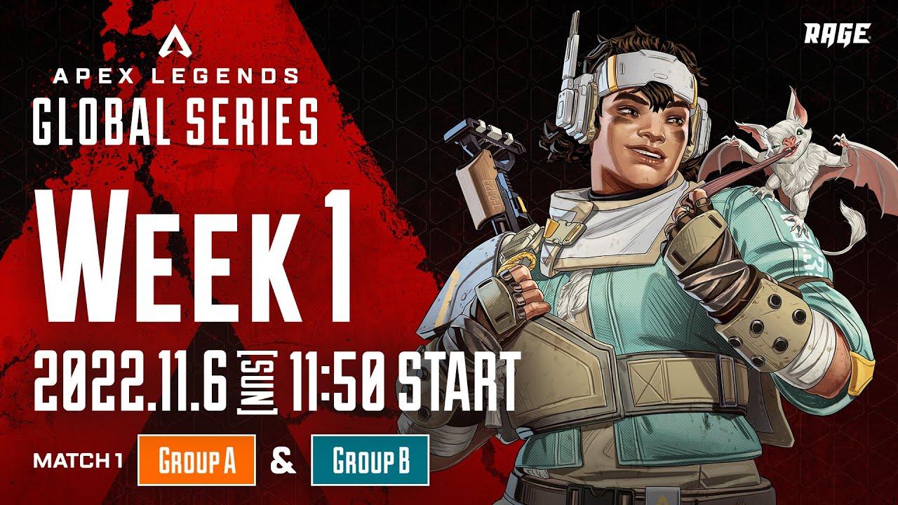 Apex Legends Global Series Year 3：APAC North【Pro League Split 1 Week 1】