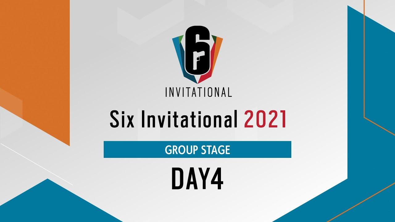 Six Invitational 2021 グループステージ Day4【レインボーシックス シージ】