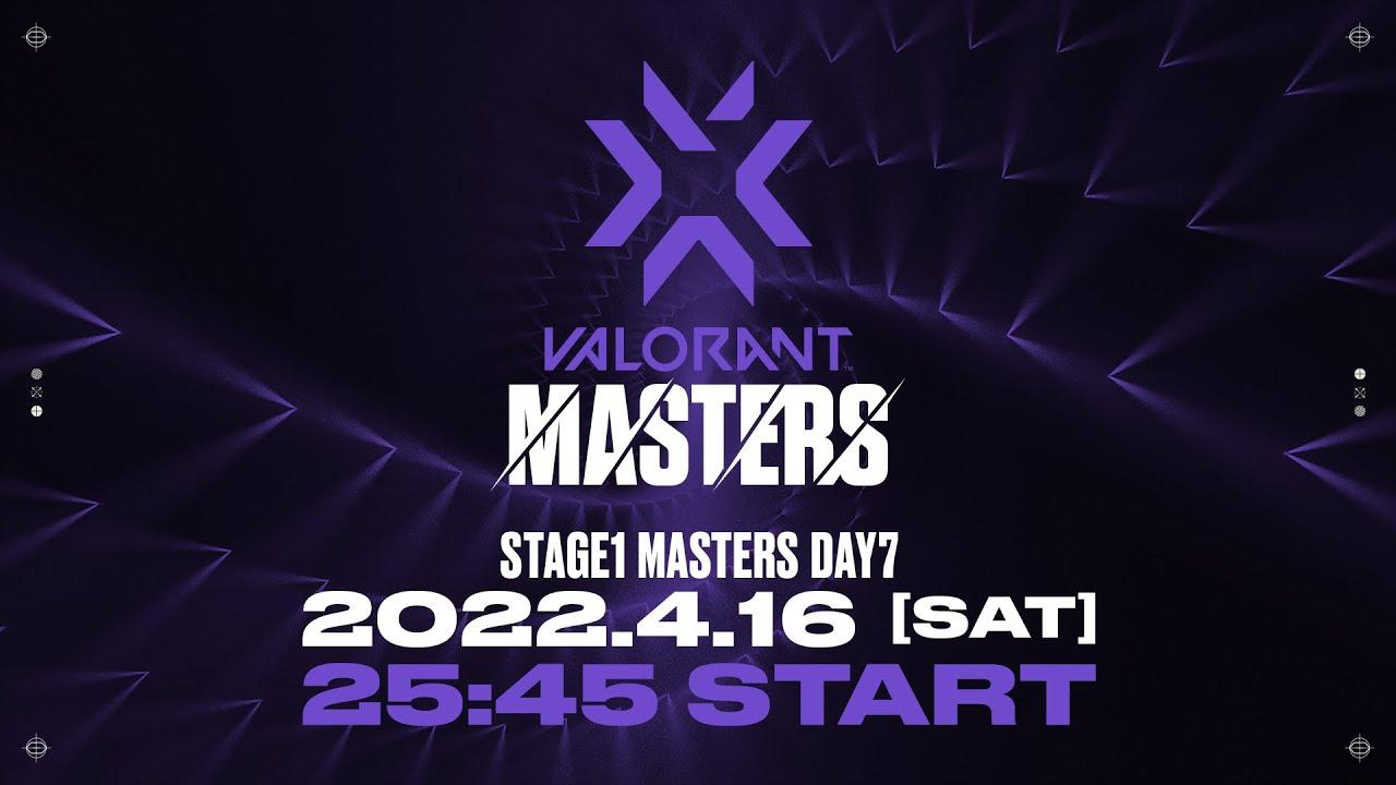 VCT Masters Reykjavík 2022 – Bracket Stage Day7