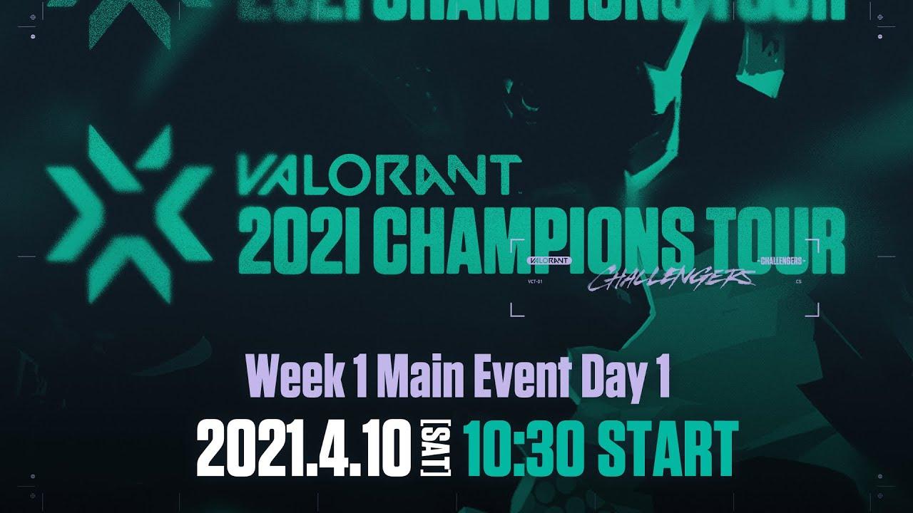 VCT Stage2 - Challengers JAPAN Week1 Main Event Day1