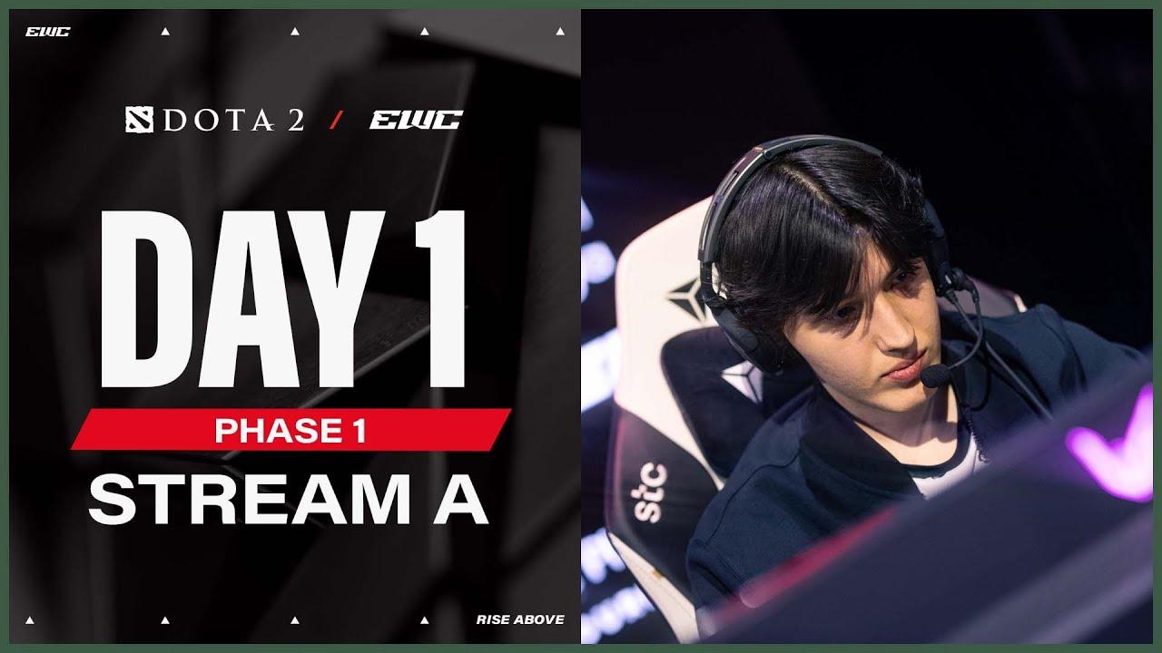 Dota 2 at EWC 25 - Day 1 - Phase 1 - Stream A