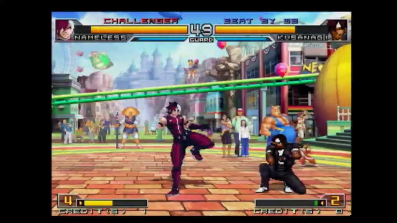 20251025広島毘沙門台ブラックジャックアクアKOF2002UM対戦会