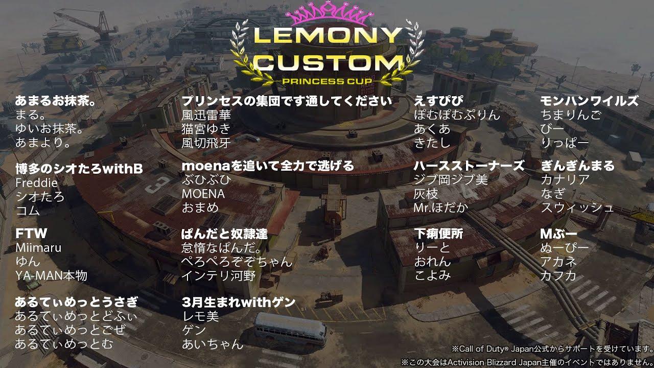 LEMONYカスタム PrincessCup2