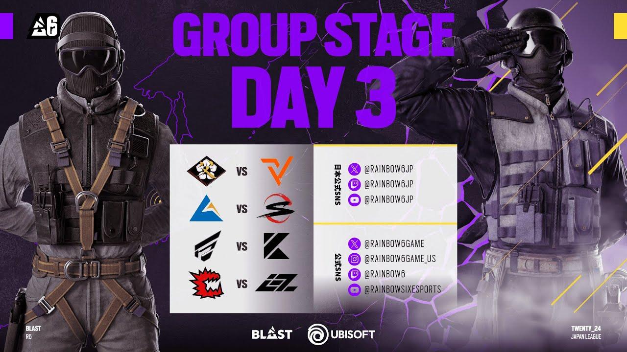 BLAST R6 Japan League 2024 Stage 2 Group Stage Day 3