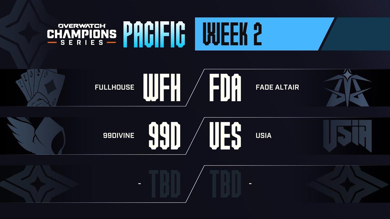 Overwatch Champions Series PACIFIC Stage2 (OWCS PACIFIC) Week 2