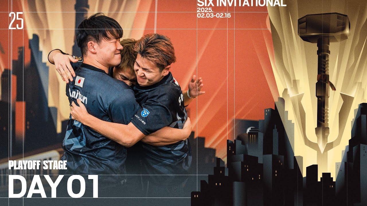 【世界大会】BLAST Six Invitational 2025 Playoff Day1