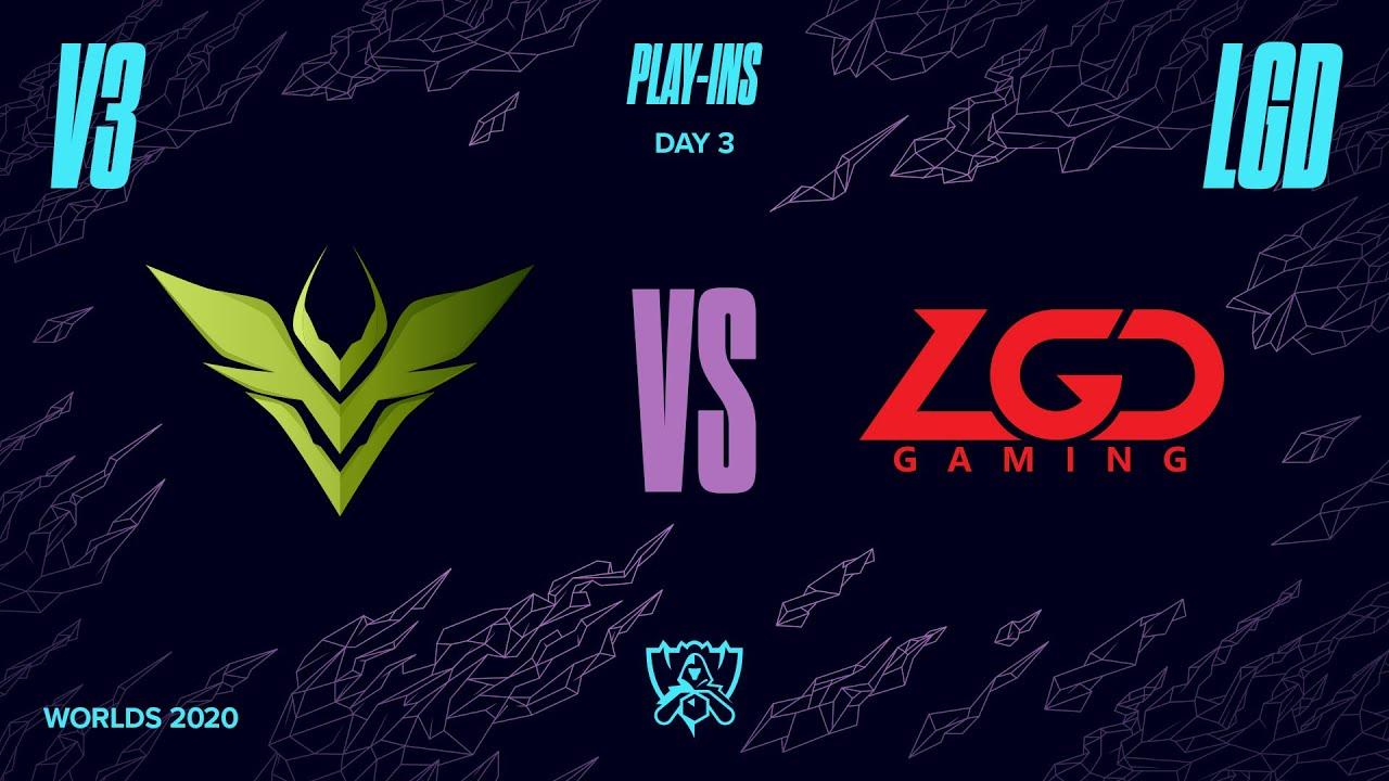 V3 vs LGD｜Worlds 2020 Play-in Stage Day 3 Game 1