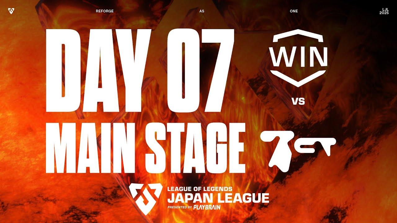 WIN vs BCT ‐ LJL FORGE 2025 DAY 7 Game 6 VOD