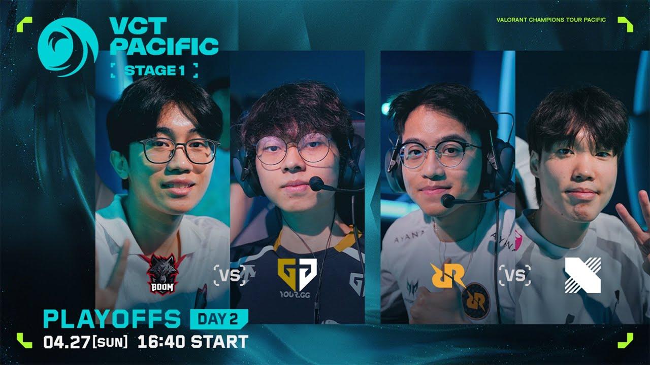VCT Pacific 2025 : STAGE 1 - Playoffs - DAY 2