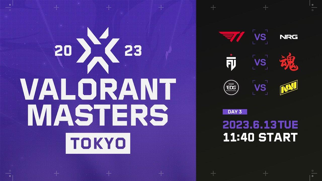 VALORANT Masters Tokyo - Group Day3