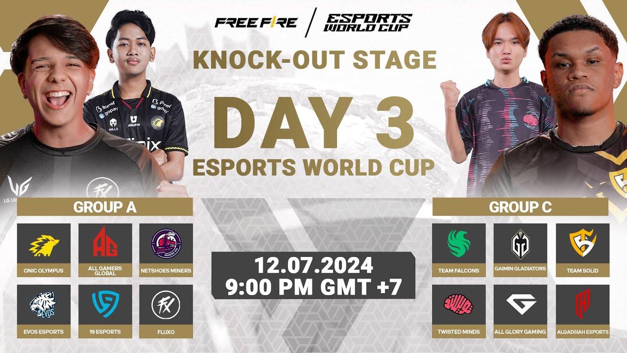 [EN] ESPORTS WORLD CUP | KNOCKOUT STAGE DAY 3