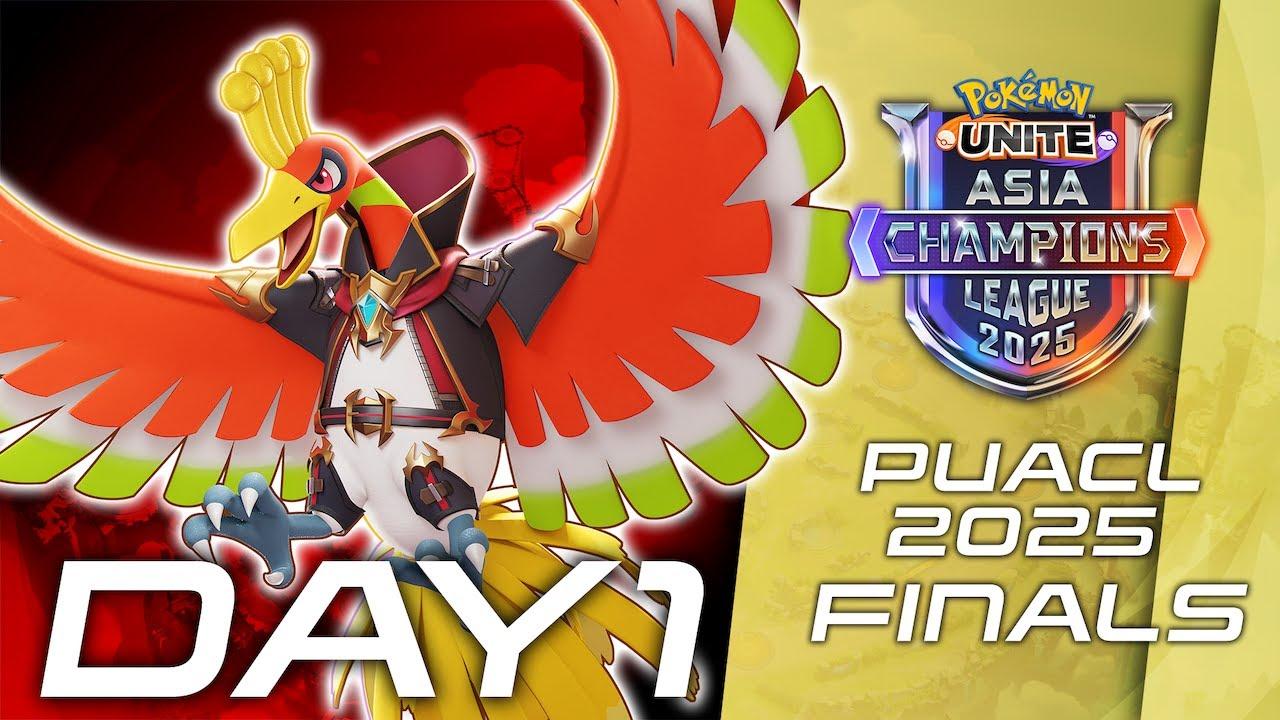 【PUACL2025】FINALS Day1 グループステージ | Pokémon UNITE Asia Champions League 2025 | ポケモンユナイト