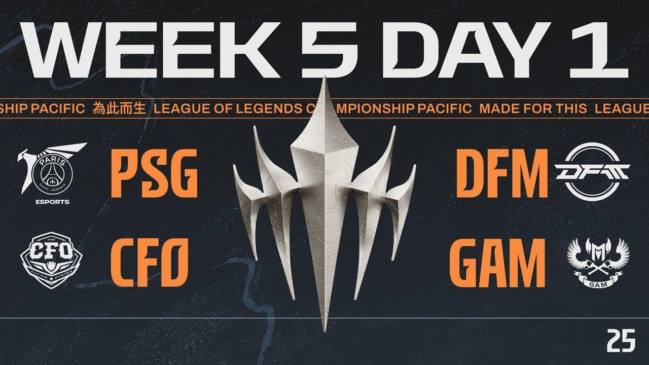 [JP] PSG vs DFM  - CFO vs GAM | LCP 2025 Season Finals Week 5 Day 1