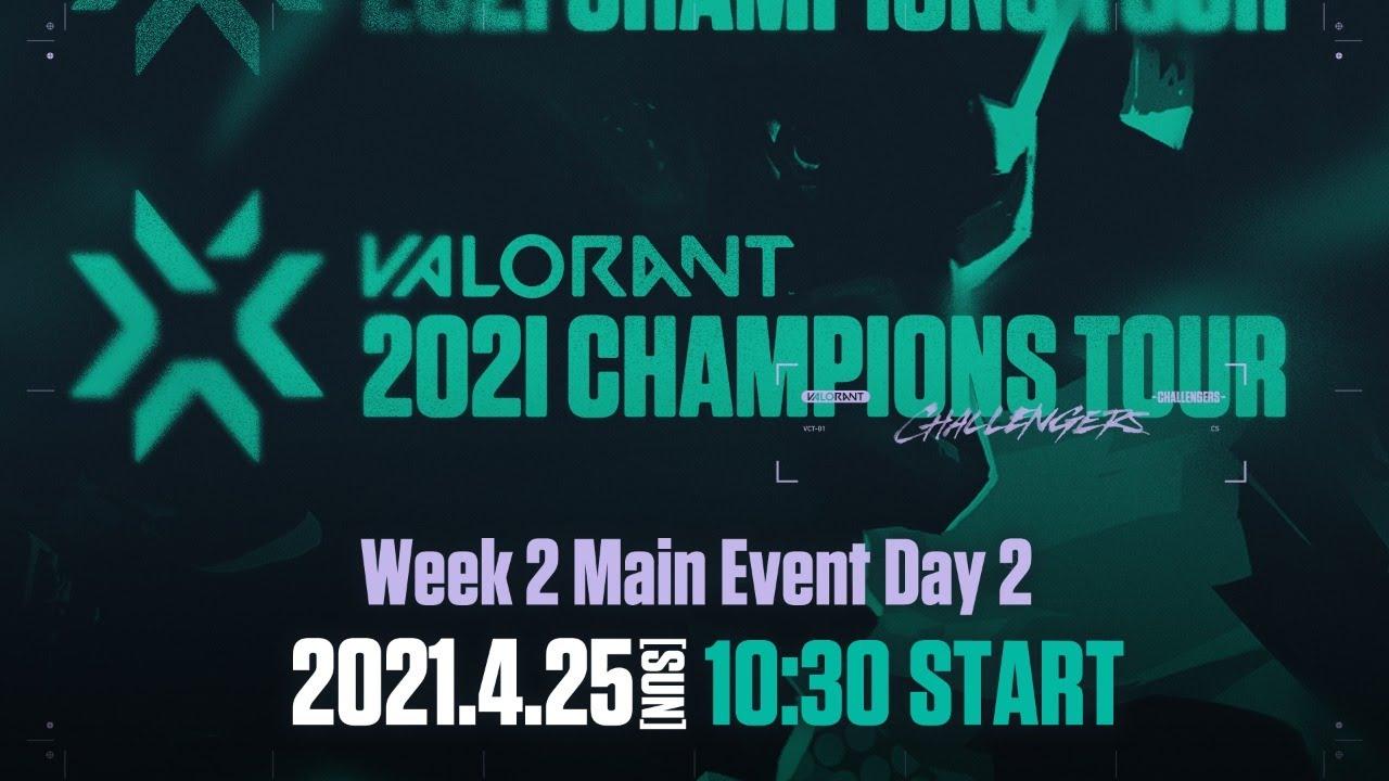 VCT Stage 2 - Week 2 Main Event Day 2