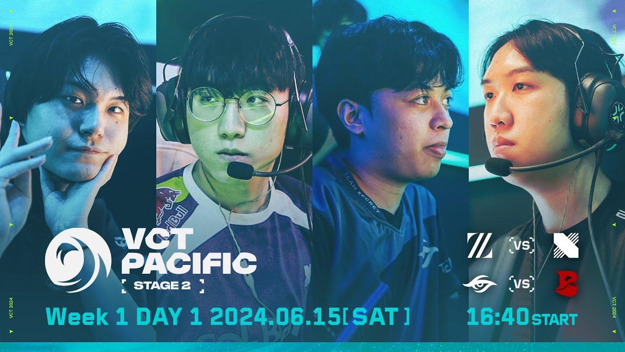 VCT Pacific - Regular Season - Week 1 Day 1
