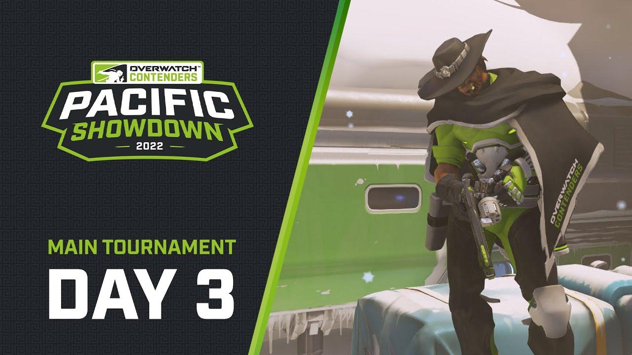 【日本語配信】Overwatch Contenders Pacific Showdown 2022｜本戦３日目
