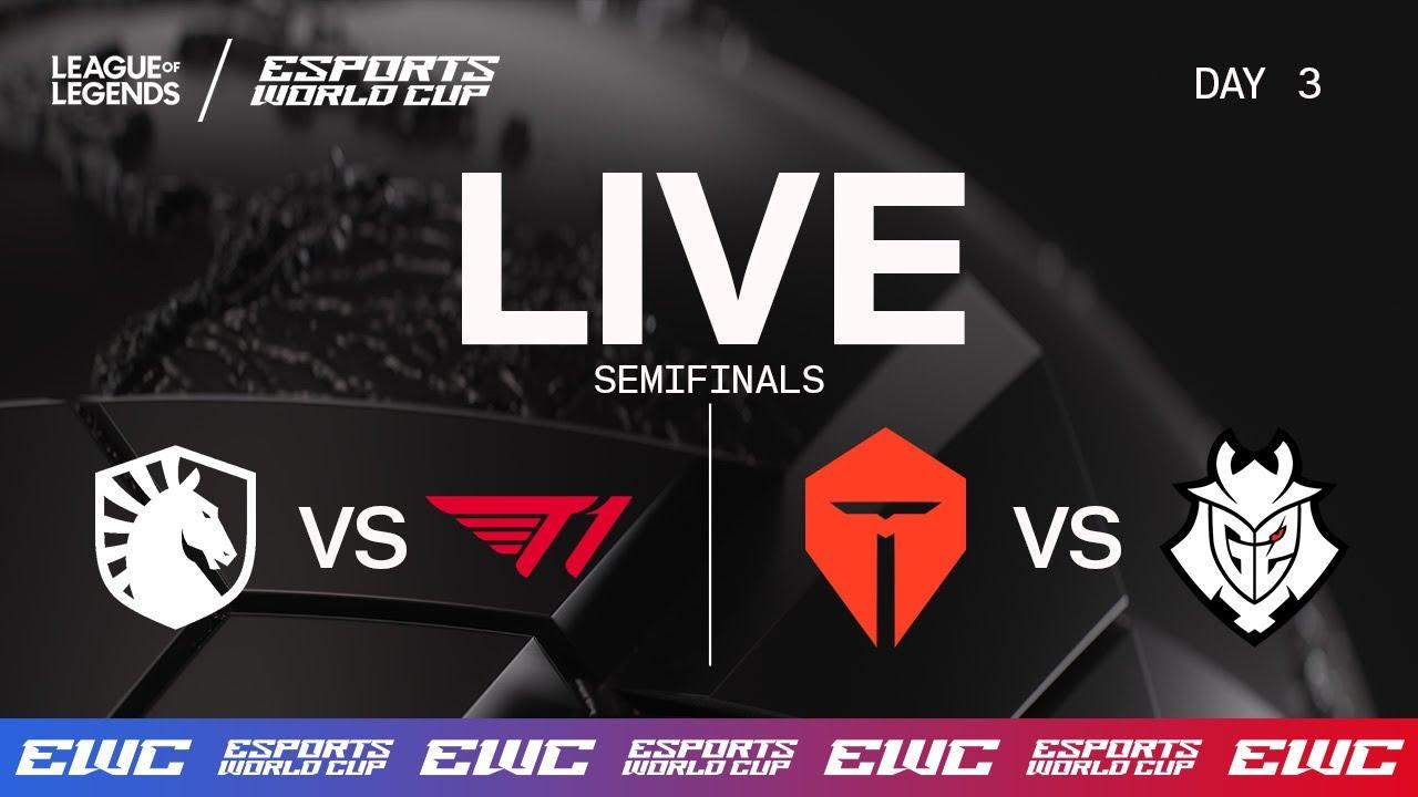 EWC presenting LoL - Day 3 - Semifinals