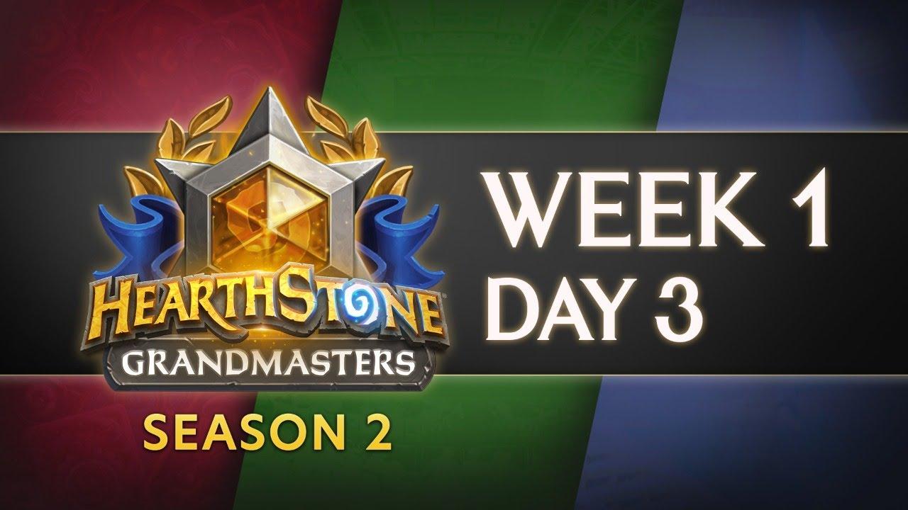 [JP] ハースストーン グランドマスターズ アジア太平洋 - 2021 Season 2 Week 1 Day 3