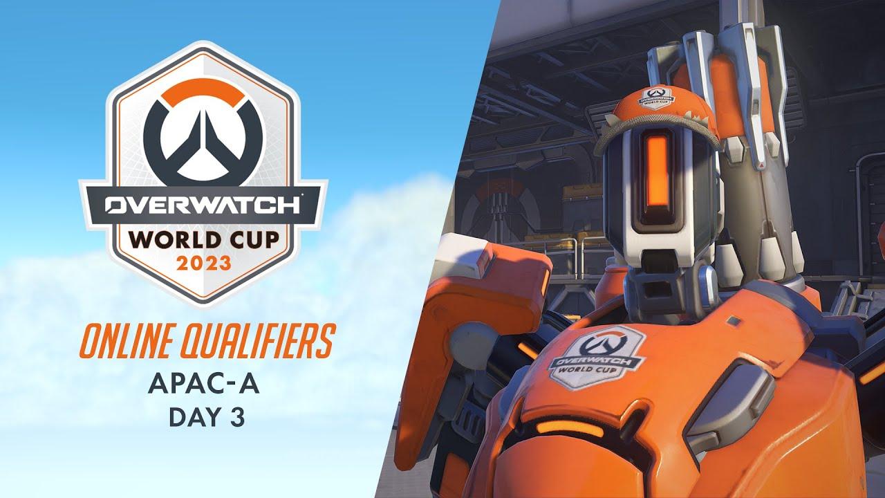 Overwatch World Cup Online Qualifiers - APAC A | Day 3