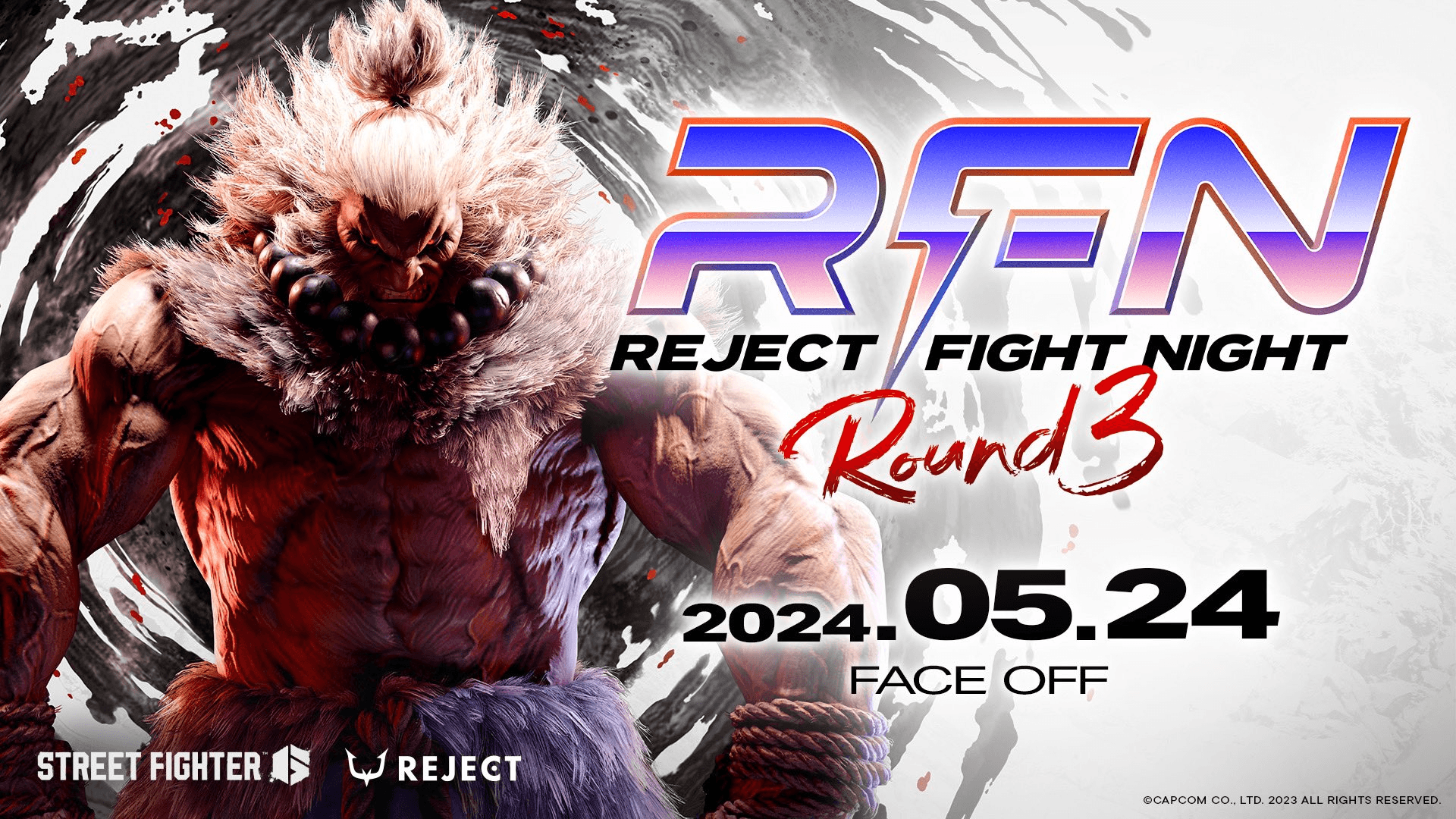 REJECT FIGHT NIGHT Round3の見出し画像