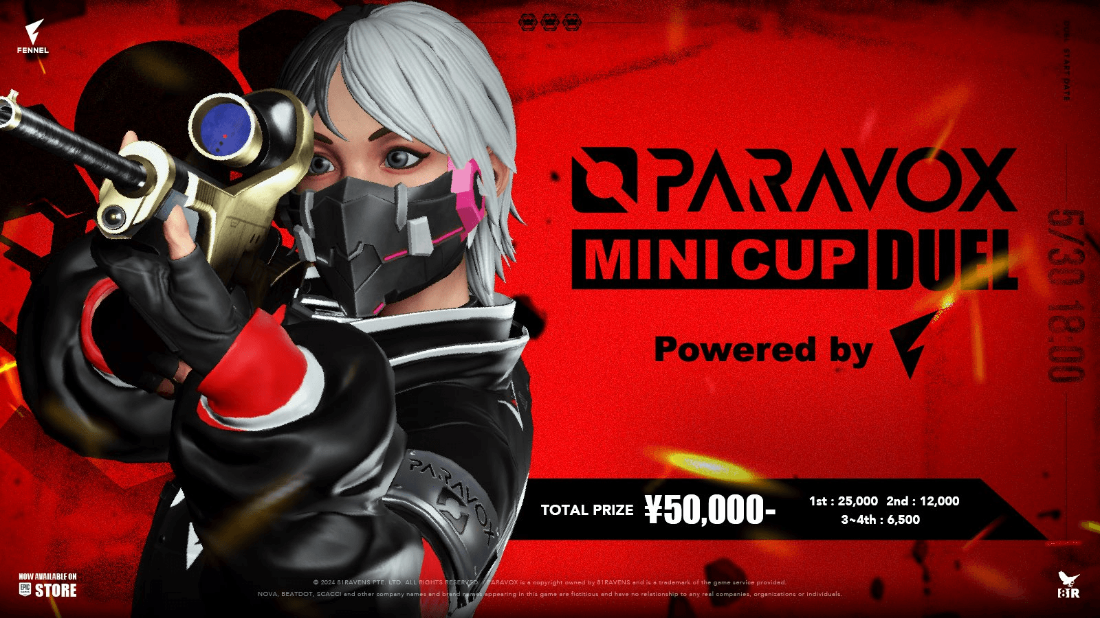 第三回 PARAVOX MINI CUP DUEL MODE Powered by FENNELの見出し画像