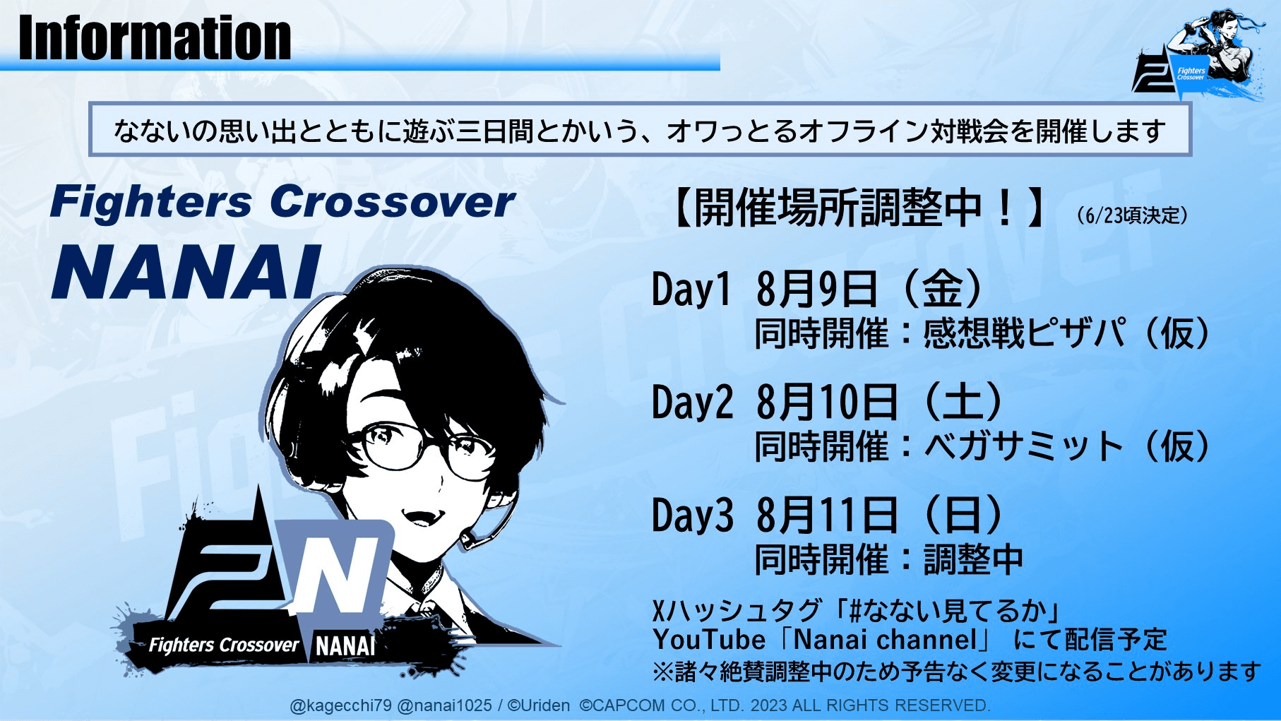 Fighters Crossover NANAI feature image
