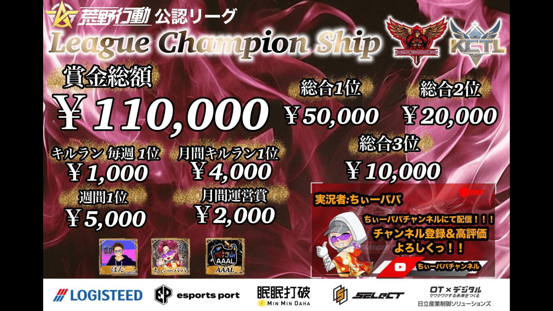 4月度League Champion Shipリーグ本戦 2026