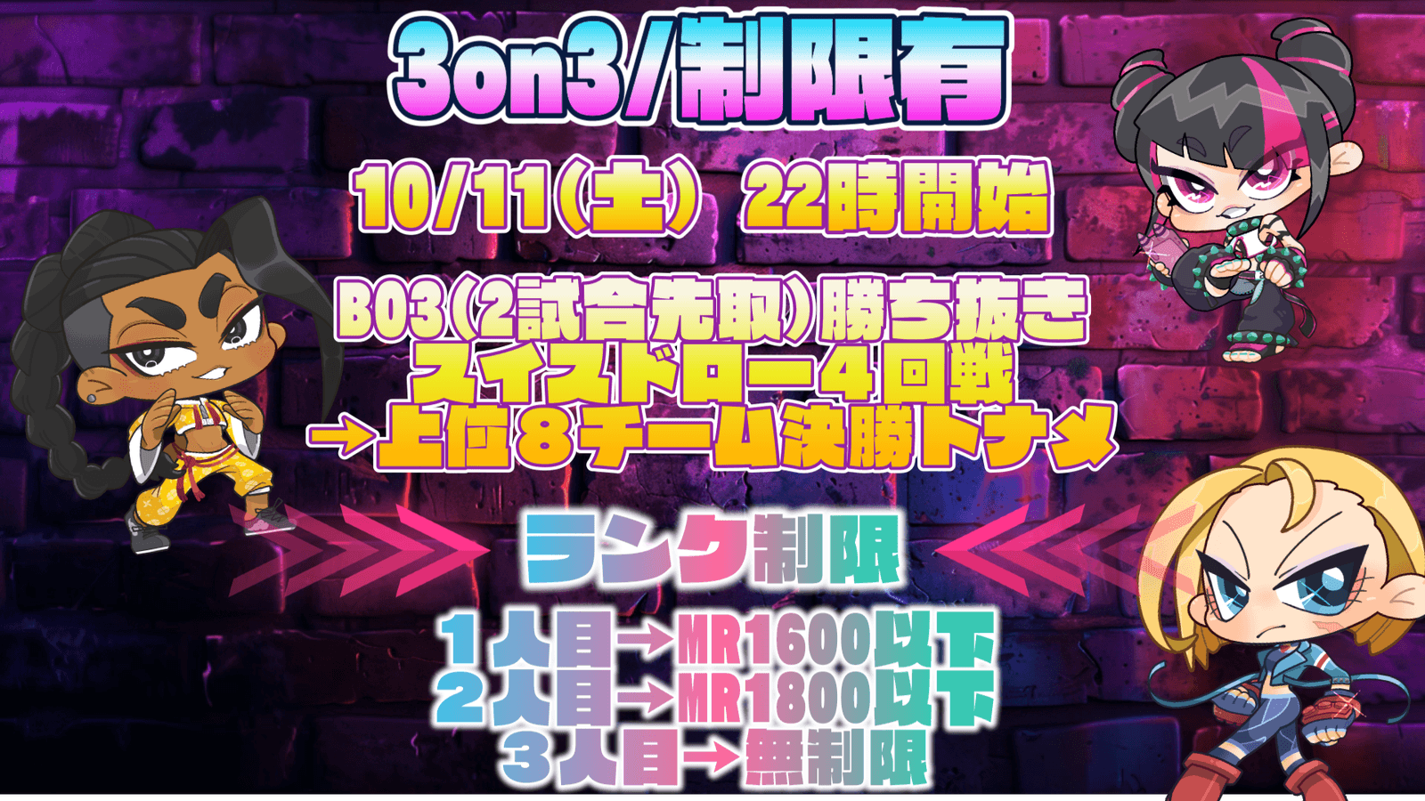 MAME CUP vol.5 【3on3部門】の見出し画像