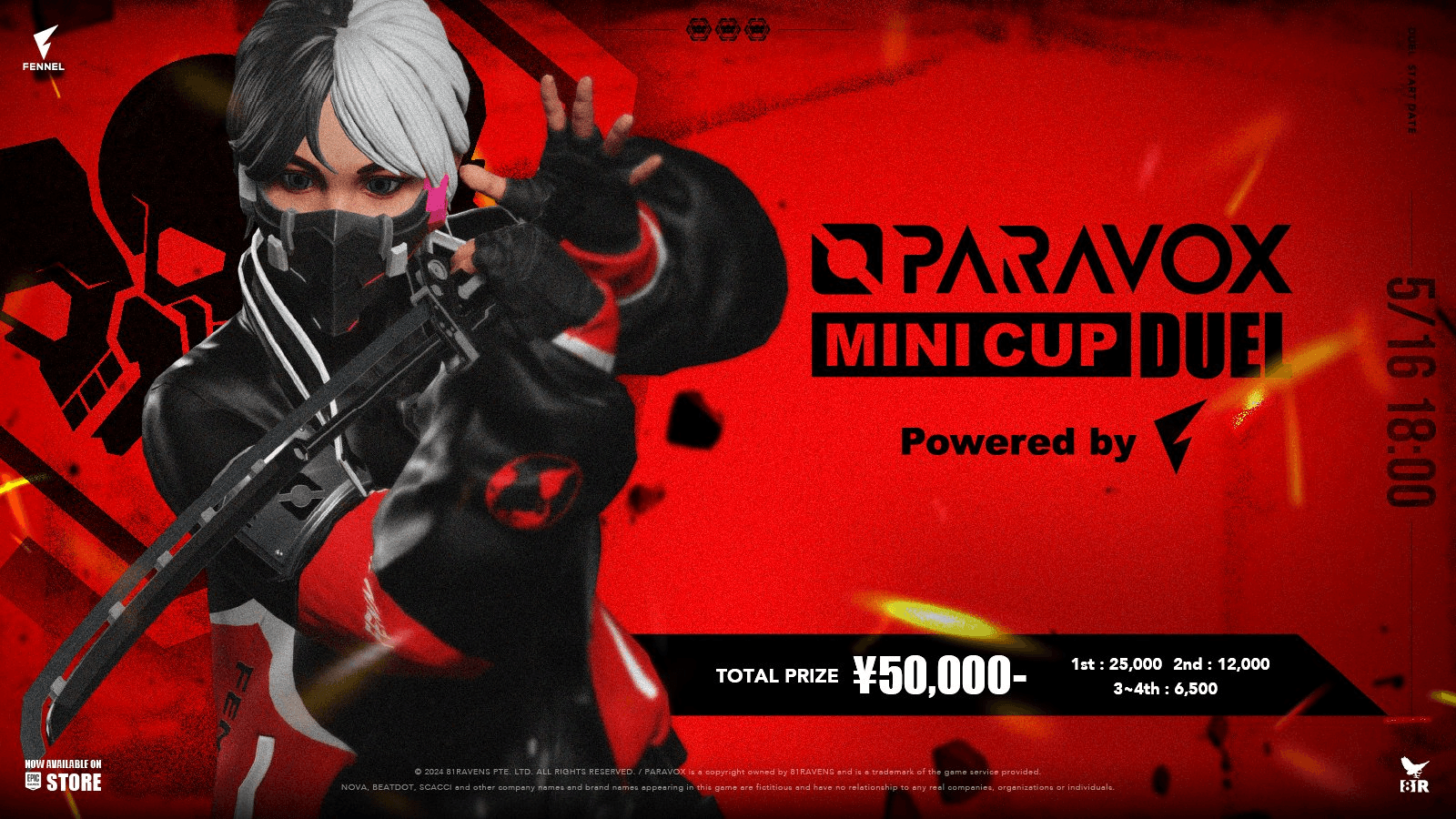 第一回 PARAVOX MINI CUP DUEL MODE Powered by FENNEL feature image