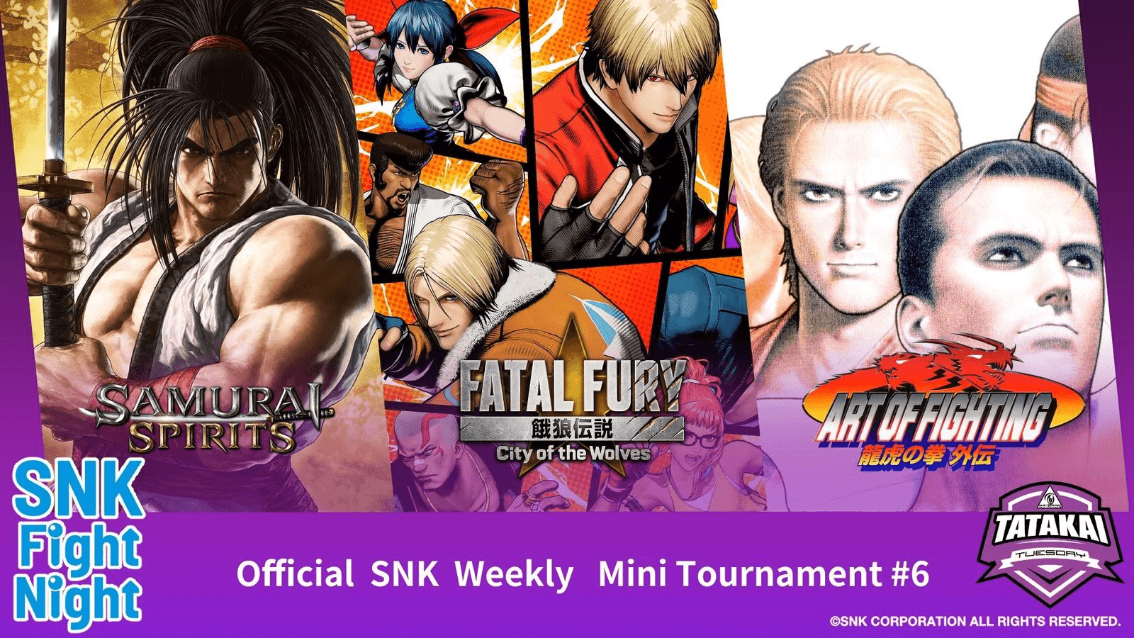 SNK Fight Night #6 龍虎の拳-外伝-トーナメント