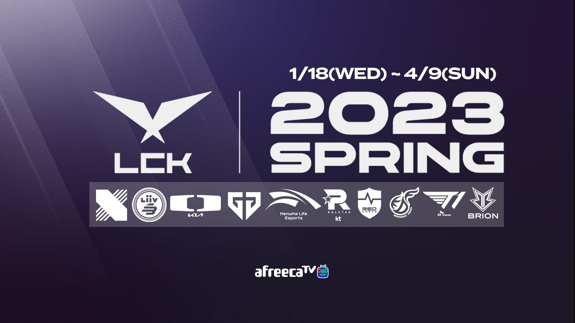 2023 LCK Spring feature image