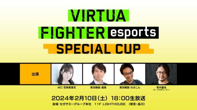 VIRTUA FIGHTER esports SPECIAL CUP feature image
