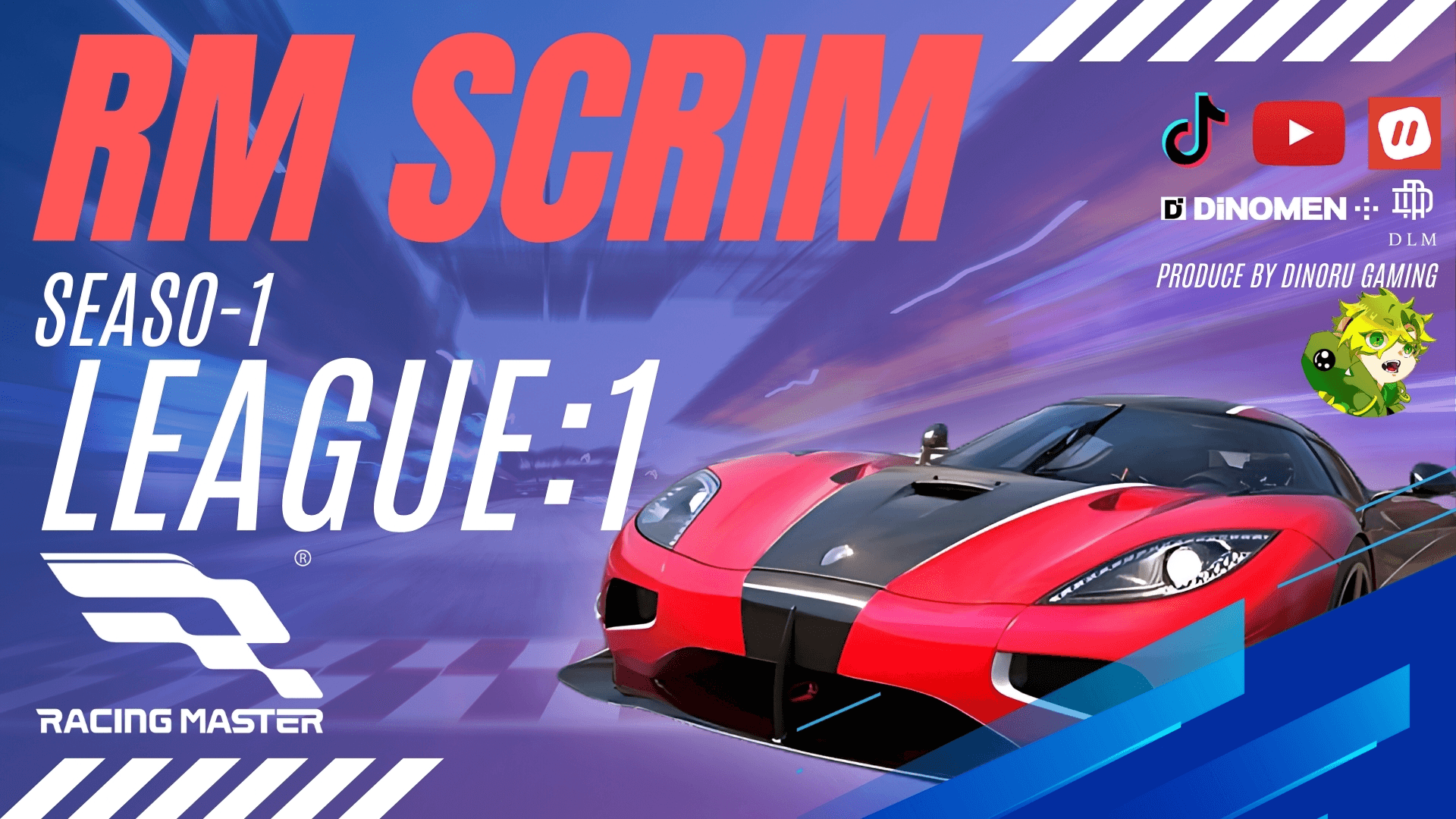 RACING MASTER SCRIM SEASON-1 league:1 feature image