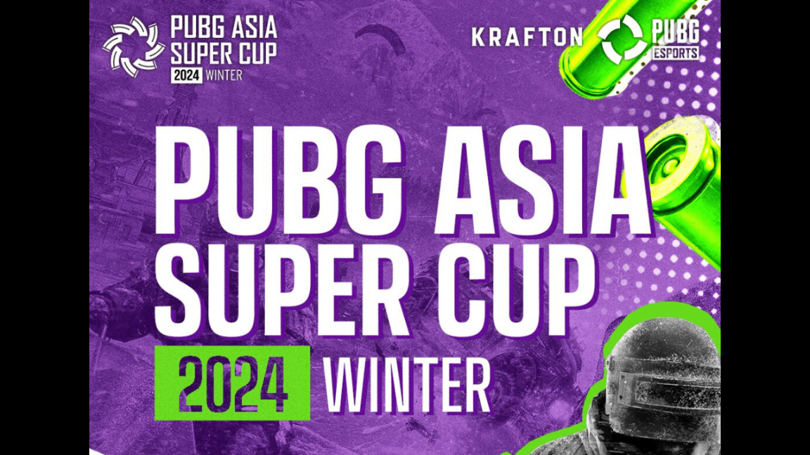 PUBG Asia Super Cup 2024 Winterの見出し画像