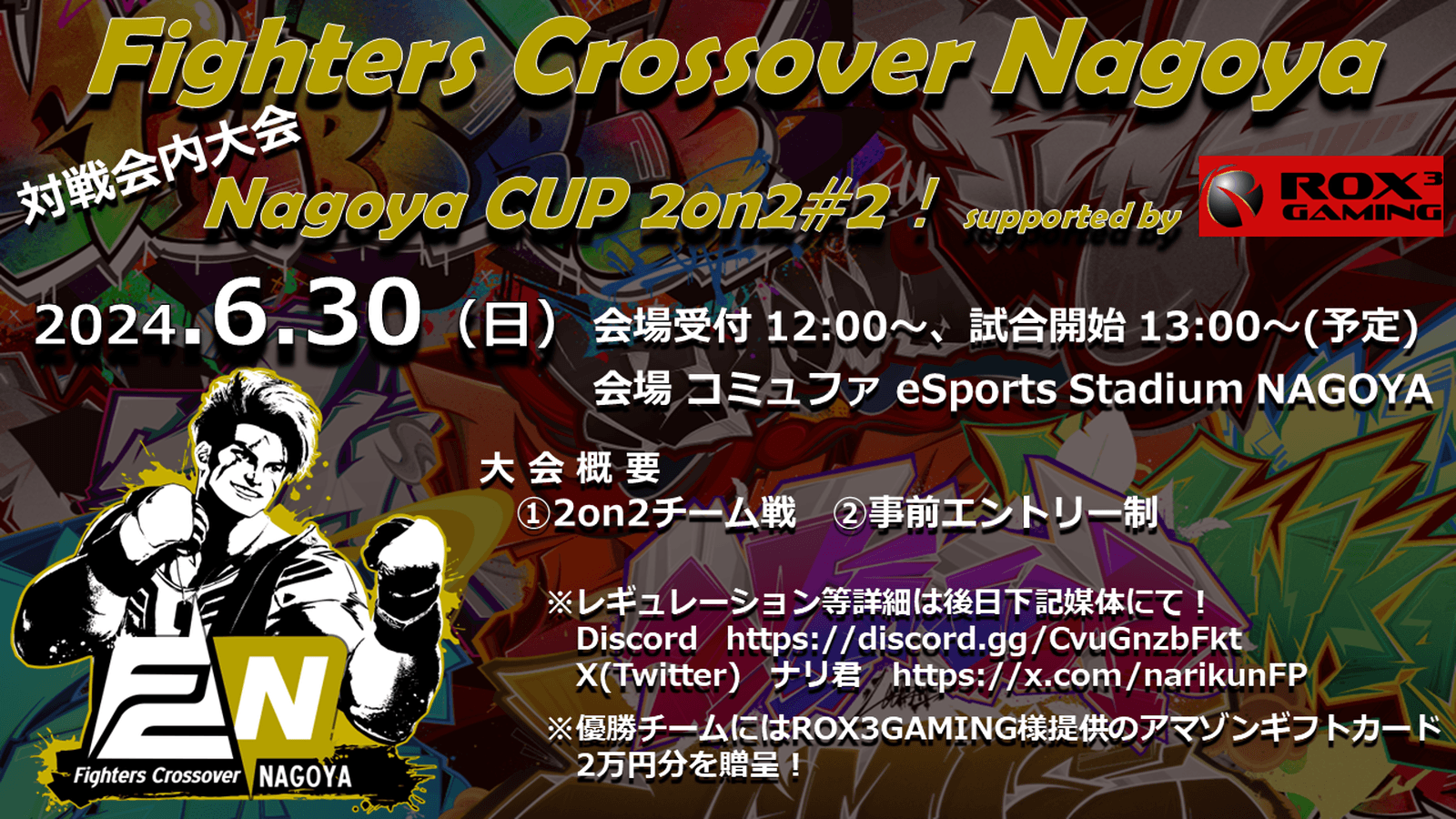 第2回 FCNagoya CUP supported by Rox3の見出し画像