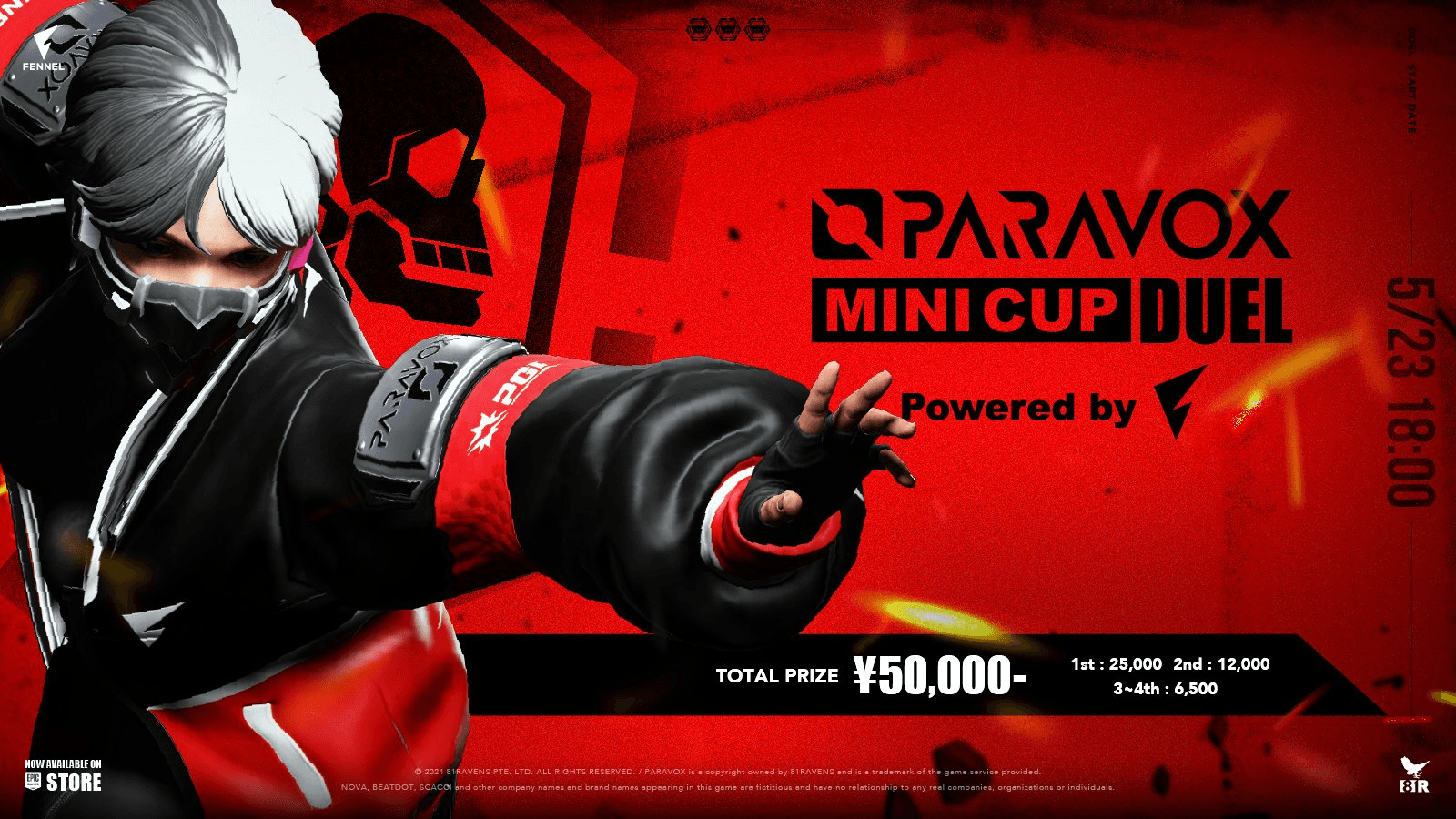 第二回 PARAVOX MINI CUP DUEL MODE Powered by FENNEL feature image