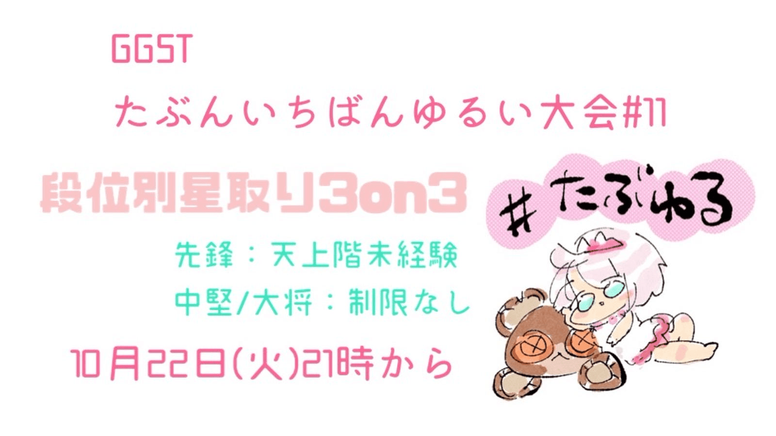 【GGST】たぶんいちばんゆるい大会#11 feature image